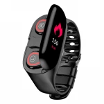 2019 M1 Newest AI Smart Watch With Bluetooth Earphone Heart Rate Monitor Smart Wristband Long Time Standby Sport Watch Men