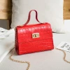 2020 bags handbag Wholesale crocodile pattern lock portable platinum purses luxury bags women handbags