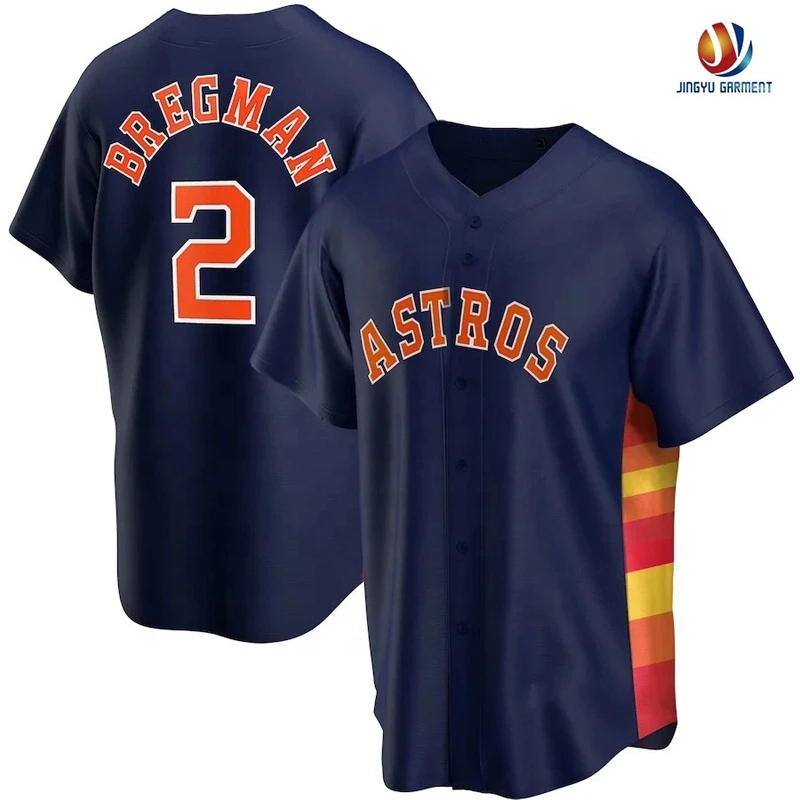 2020 Custom Sublimated Logo Cotton Pullover T Shirt V Neck Baseball Uniform Sets Jersey Baseball Men Baseball Jersey