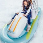 2020 customized motorboat shape winter snow sled snow tubes .