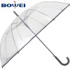 2020 Hot selling high quality wholesale automatic vinyl transparent clear umbrella