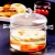 Import 2020 New Custom  Glass Bowl With Lid 1L Pyrex Glass Instant Noodle Cup from China