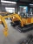 2020 new design towable backhoe mini excavator made in china