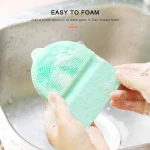 2020 New Eco Friendly Dish Brush Silicone Toilet Cleaning Brush