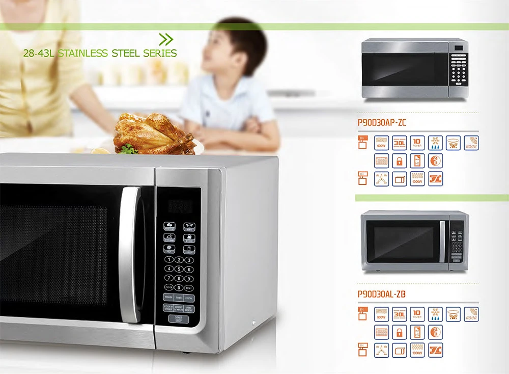 2020 new Stainless Steel Home Use Microwave Oven