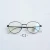 Import 2020 Newest Fashion Colorful Gradient Ellipse Optical Glasses Frame Titanium Frame Unisex from China