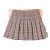 2020 Plaid Summer Women Skirt High Waist Stitching Student Pleated Skirts Women Cute Sweet Girls Skirts women