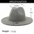 Import 2020 Popular Top Hat Gray Women Ladies Elegant Formal Hat For Female Good Quality Hat from China