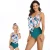 Import 2020Summer Family Matching Swimwear Mother Daughter Plaid Bikini Bathing Suit Swimwear Family Matching Outfits Kids Mom Swimsuit from China