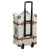 Import 2021 New Fashion Customized PU Leather Travel trolley luggage suitcase with spinner wheels from China