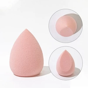 2021 Newest Powder Makeup Sponge Puff Wholesale Latex Free Beauty Egg Black Portable Blender