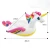 Import 2021 Summer hot sell pool float unicorn giant pool float inflatable toy animal from China