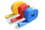 2024 Hot Sale Good Quality PVC Layflat Water Discharge Agricultural Irrigation Green/Blue Hose