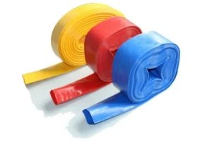 2024 Hot Sale Good Quality PVC Layflat Water Discharge Agricultural Irrigation Green/Blue Hose