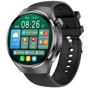 2024 New GT4 Pro Smart Watch 1.6inch Large Screen BT Call NFC Sport Fitness Tracker Wireless Charger Smartwatch