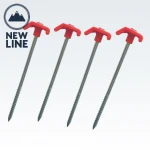 205MM Galvanized Non-Rust Heavy Duty Anchoring Hand Ground Screwdriver Tent Nail Peg Garden Stake Pop Up Canopy Stake