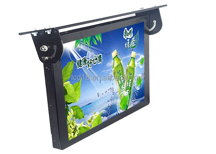 21.5 inch video advertisement bus monitor  LCD display both with TV&amp;advertising function,wall hanging digital LCD(MBUS-170A)