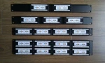 24 ports Cat6 patch panel