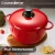 Import 24cm New Design Cookware Double Handle Aluminum Alloy Soup Serving Pot Non Stick Sauce Pan from China