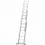 Import 2section telescopic ladders aluminum 28 extension ladder from China