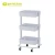 3 tiers powder coating home kitchen bathroom steel storage cart organizer cart trolley with basket storage cart
