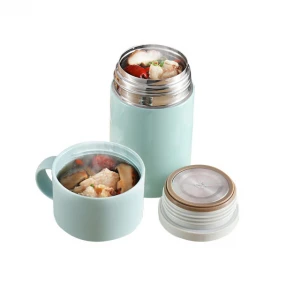 304 stainless steel lunch box double vacuum heat preservation thermal insulation stew beaker