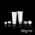 Import 30ml 50ml 100ml soft white face wash hand cream plastic cosmetic tube with flip top cap from China