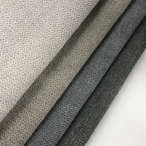 350 GSM 100% Polyester Imitation Linen Look Upholstery Curtain Sofa  Furniture Fabric for Home Decoration