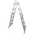 Import 3.56m Multi-purpose Aluminium ladder Holds up to 150 kg Includes 2 Iron Plates EN 131 Standard certified from China