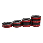 3CM/5CM/7CM/10CM Car Door Entry Sill Guard Scuff Plate Protectors -Carbon Fiber Rubber Front Rear Guard Bumper Seal Strip