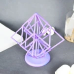 3D printed geometric three-dimensional mathematical creative lattice cube creative ornaments personalized gifts for math lover