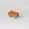 4 Inch fairy garden Resin Craft Mini Wagon with Strawberry