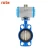 Import 4 inch spring return ductile Iron cast iron wafer type pneumatic butterfly valve from China