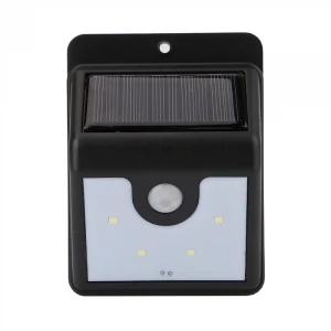 4 LED Motion Sensor Waterproof Solar Night Lights-Wireless Solar Powered Wall Lights for Garden, Stairs, Patio