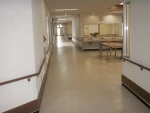 40 mm Diameter Resin Coated Balcony Handrail Hospital Corridor Handrail