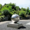 40inch High Quality Large Stainless Steel Water Ball Garden Fountain
