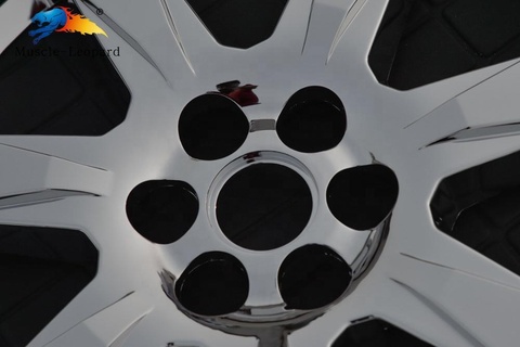 Black 18" Wheel Skins Hub Caps For 2010-2016 Cadillac SRX - Center Rim Covers, ABS Plastic
