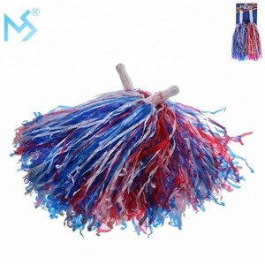 4th of July Independent day celebration supplies decorative cheering plush pom poms