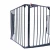 Import baby safety metal foldable barrier, 5 panels indoor fence for baby’s safety, fireplace safety fence from China