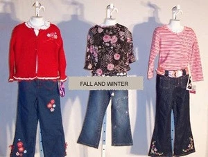 500 Pcs Designer Childrens Clothing (Fall / Winter)