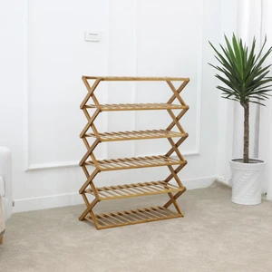 5,6 tiers bamboo shoes rack(SW0023)