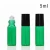 Import 5ml mini roll-on glass bottle for essential oil plastic roller ball fragrance perfume bottle from China