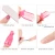Import 5pcs Toes Bagged Plastic Gel Remover Wraps Plastic Nail Polish Remover Clip Nail Art Soak Off Cap Nail Degreaser Cleaning Tools from China