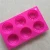 Import 6-Cavity Silicone Fancy Bundt Cake, Muffin, Cupcake, Brownie and Cornbread Mold from China