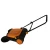 Import 650x630x1150mm Plastic Hand Push Manual Floor Sweeper from China