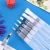 Import 6pcs set S M L Flat Tip Water Soluble Colored Drawing Pencils Water Coloring Brush Pens Aqua graphix Pen Painting Brushes from China