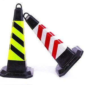 70cm reflective PVC road cone ice cream warning cone roadblock traffic safety cone