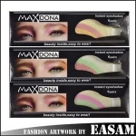 72 Colors wholesale eye makeup sticker/eye make up sticker