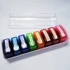 8 in 1 plastic colorful plastic funny self-inking teacher stamps