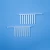 Import 8-Strip Tip Comb Polypropylene Disposable 8-Strip Comb Magnetic Tip For 96 Well PCR Culture Plate from China